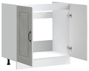 Mosogató aljzat szekrény Kalmar betonszürke 80x46x81,5 cm