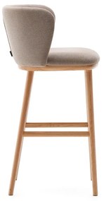Világosbarna bárszék (ülésmagasság 75,5 cm) Ciselia – Kave Home