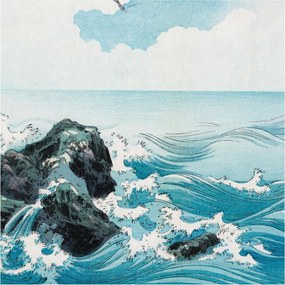 Flizelin tapéta Divatos 3D fali ragasztóval Tengeri jelenet 250x250 ragasztó