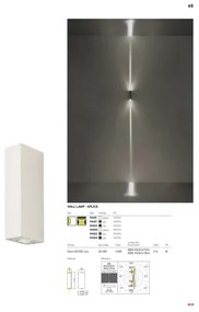 Redo 90421 - LED Kültéri fali lámpa ACE 2xLED/5,84W/230V 3000K IP54 szürke