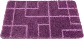 Fürdőszobaszőnyeg Csúszásgátló Wc Kád Alá Lila Inez Szőnyeg 60x100 cm
