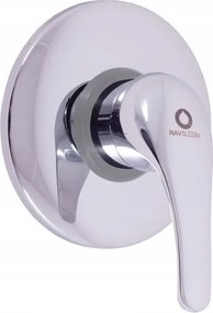 Rav Beépített zuhany csaptelep Sázava, Szín: Króm, Fogantyú típusa: SA08