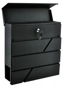 Postaláda 36,7x37 cm antracit