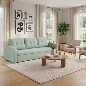 POLA Håromszemélyes kanapé Menta
