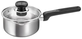Indukciós tűzhelyhez alkalmas rozsdamentes acél lábas fedővel 1,25 l Brava – Tescoma