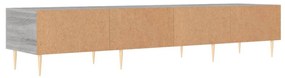 szürke sonoma színű szerelt fa TV-szekrény 150x36x50 cm
