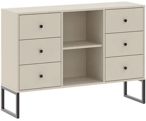 Comodă, culoare cașmir. LINEA 115 cm.