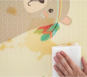 PETITE&MARS - Összecsukható játékszőnyeg CAMPY ELEPHANT&FOX