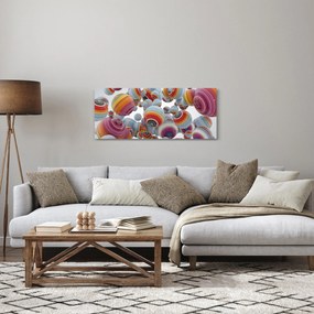 Festett gömbök képe (120x50 cm)