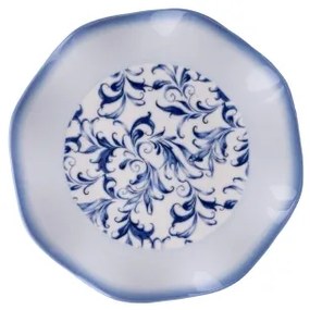 24 darabos kék porcelán étkészlet