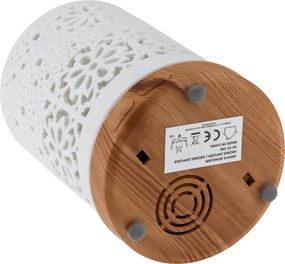 Aroma diffúzor/párásító, fehér/natúr, AMAYA