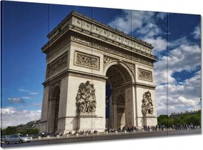 Vászonkép 100x70 Diadalív Párizs