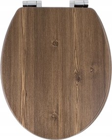Univerzális WC-ülőke Mdf Dió Cersanit Roca Armatura Hybner Kerékhez