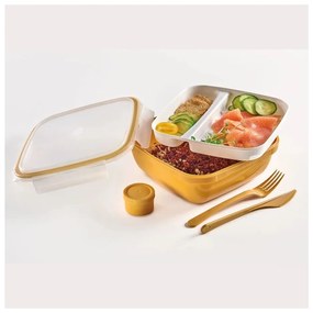 Osztott uzsonnás doboz evőeszközzel Fresh – Snips