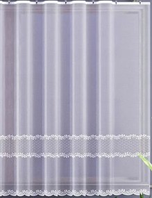 Mg Függöny 618/421 Fehér 110cm magas lengyel 1,5m kupon