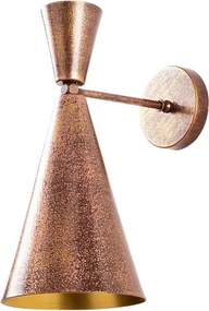 Berceste 184VINTAGE-A arany fém falilámpa