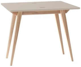 Bézs-natúr színű konzolasztal 45x90 cm Envelope – Ragaba