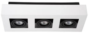 Lucide 09119/16/31 - XIRAX LED spotlámpa 3xGU10/5W/230V fehér