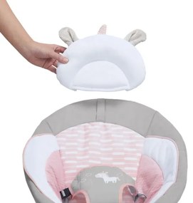 Ingenuity - Baba vibrációs nyugágy dallammal FLORA THE UNICORN 3xC