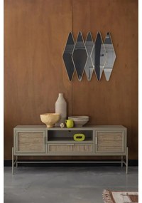 Fekete jegenyefenyő TV-állvány 148x60x38 cm Yasu – Dutchbone