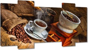 Képek 120x65 Ízletes kávé Csokoládé