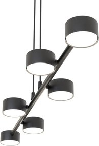 Emibig modern függeszték megara fekete emi1439/6