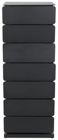 Fekete fém komód 37x98,5 cm Joey – Spinder Design