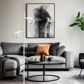 Állólámpa FLOWER 2xGU10/8W/230V fehér