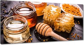 VĂĄszonkĂ©p 60x30 MĂ©zes befĆttes ĂŒveg