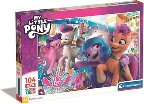 Én kicsi pónim Phone 104 db-os maxi puzzle Clementoni