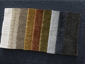 Sötétkék zsenília kanapé 276 cm Neil – Bobochic Paris