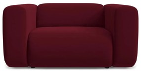 Borvörös bársony fotel Ekahi – Makamii