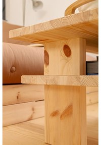 Natúr színű borovi fenyő dohányzóasztal 45x68 cm Japan – Karup Design