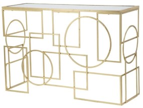 Aranyszínű konzolasztal 41x120 cm Marie – Mauro Ferretti