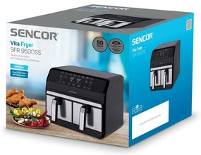 Sencor SFR 9500SS forrólevegős fritőz