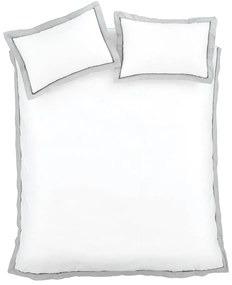 Fehér kétszemélyes pamut ágyneműhuzat 200x200 cm Mayfair – Bianca