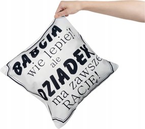 Párnahuzat 40x40 Ajándék Nagymama És Nagypapa Napjára Jancsi Párnahuzat