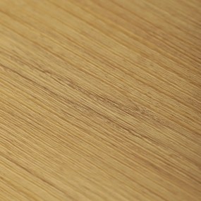 2 személyes tölgy színű MDF étkezőgarnitúra 70x70x76 cm – AUT-O2122 OAK