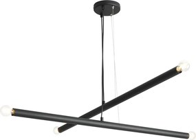 Aldex modern függeszték tubo fekete ald1072l1