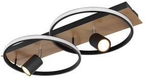 Globo 67309-36 - LED Mennyezeti lámpa DANNY 2xLED/18W/230V + 2xGU10/35W/230V