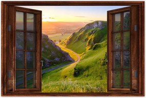 Poszterek 60x40 Gyönyörű kilátás a hegyekre