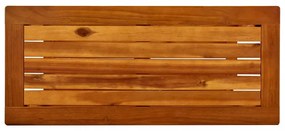 tömör akácfa kerti tálalóasztal 80 x 35 x 75 cm