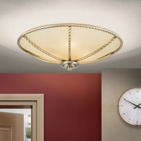 Orion - MAURO mennyezeti lámpa 3xE27/60W/230V, Ø 42 cm, bronz