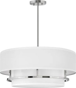 Hinkley HK-GRAHAM-L-PN - Felületre szerelhető GRAHAM csillár 4xE14/40W/230V, fényes króm