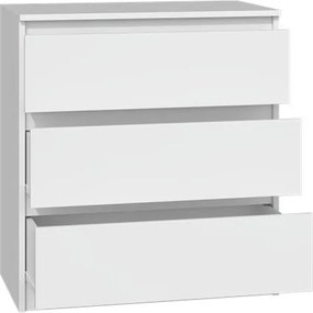 M3 70 fiókos szekrény, fehér