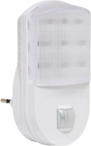 Ecolite Orient Led foglalatos lámpa Pir érzékelővel 120°, 1W XP200-LED