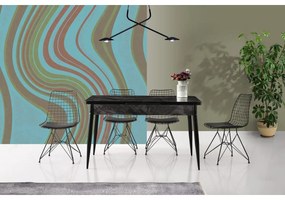 Tivoli Black étkezőszék szett, 2 db