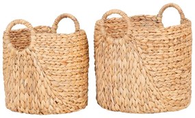 Vízijácint tárolókosár szett 2 db-os ø 35x37 cm Passo – House Nordic