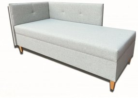 Egyszemélyes ágy (heverő) 90 cm Alissa (rugós matraccal) (B). 1052021
