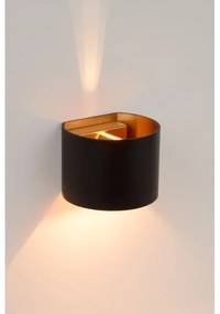 Lucide 09218/04/30 - LED Fali lámpa XIO 1xG9/4W/230V fekete